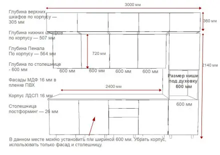 Аликанте - 27 (3000 мм) 