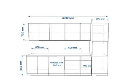 Роялвуд Голубой Вегас - 20 (3000 мм)
